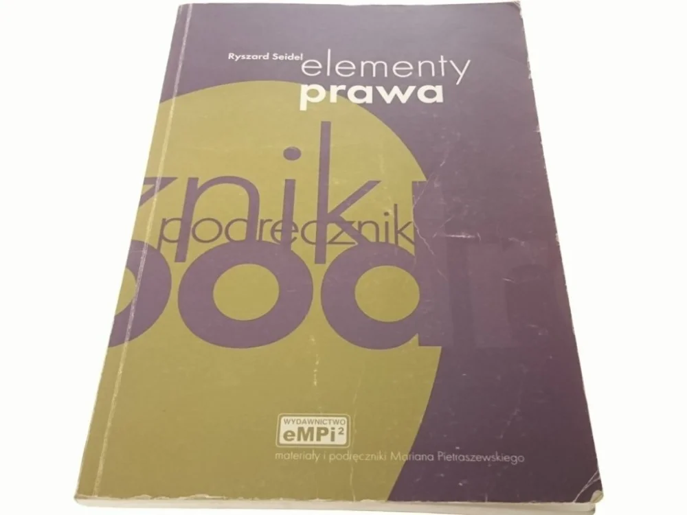 Oferta ELEMENTY PRAWA - Ryszard Seidel 1997