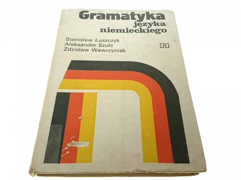 GRAMATYKA JĘZYKA NIEMIECKIEGO - St. Łuszczyk 1986 Super okazja