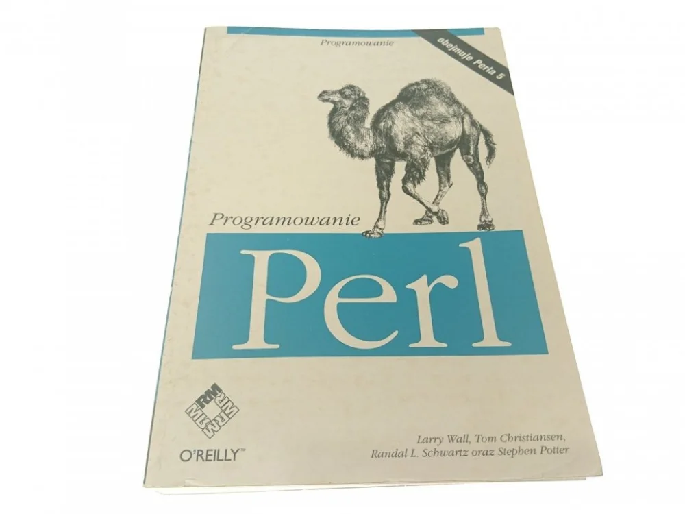 PROGRAMOWANIE PERL - Larry Wall 1998 Cena promocyjna
