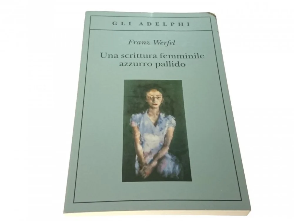 UNA SCRITTURA FEMMINILE AZZURRO PALLIDO - Werfel Dodaj do koszyka
