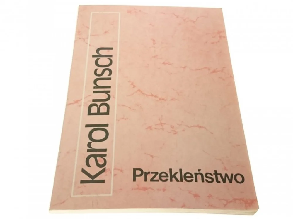 Bestseller PRZEKLEŃSTWO - Karol Bunsch 1990