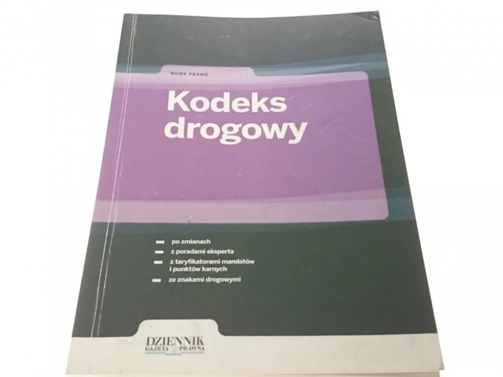 Najlepsza cena KODEKS DROGOWY