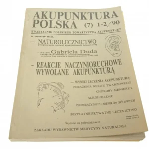 AKUPUNKTURA POLSKA (7) 1-2/90 WYBRANE ZAGADNIENIA Obniżka ceny