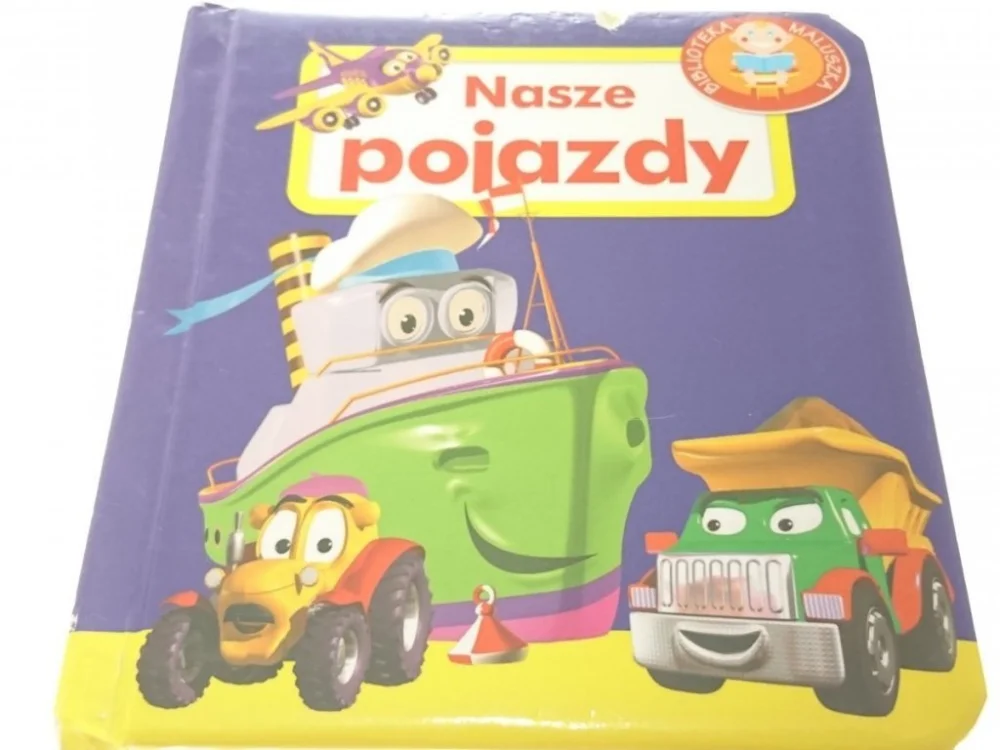 BIBLIOTEKA MALUSZKA. NASZE POJAZDY Nowy