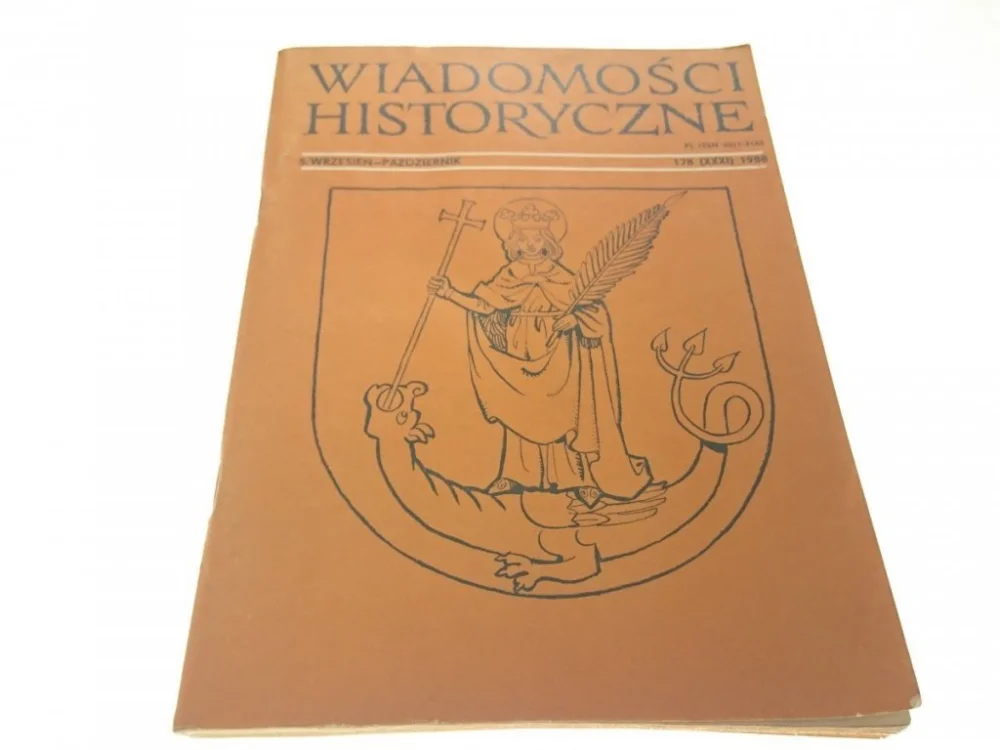 Cena promocyjna WIADOMOŚCI HISTORYCZNE 178 (XXXI) 1988