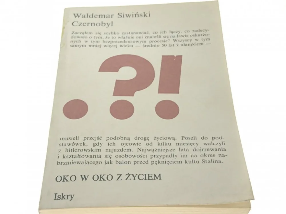 CZERNOBYL - Waldemar Siwiński 1989 Zamów teraz