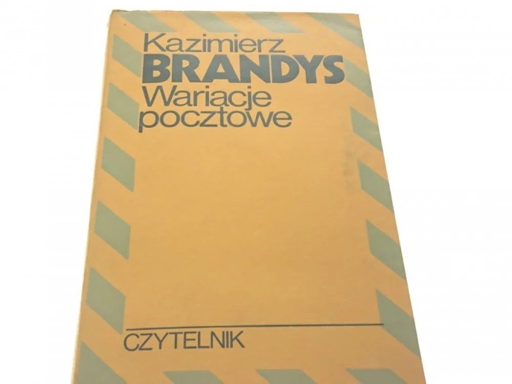 WARIACJE POCZTOWE - Kazimierz Brandys 1975 Wyjątkowa oferta
