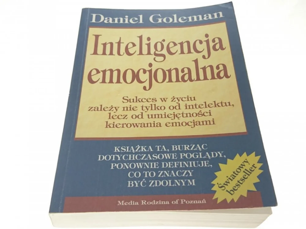 Super okazja INTELIGENCJA EMOCJONALNA - Daniel Goleman 1997