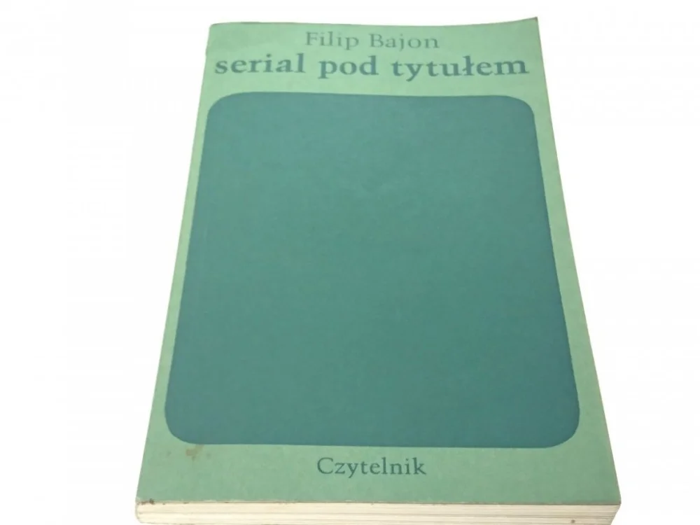 Hit cenowy SERIAL POD TYTUŁEM - Filip Bajon 1979