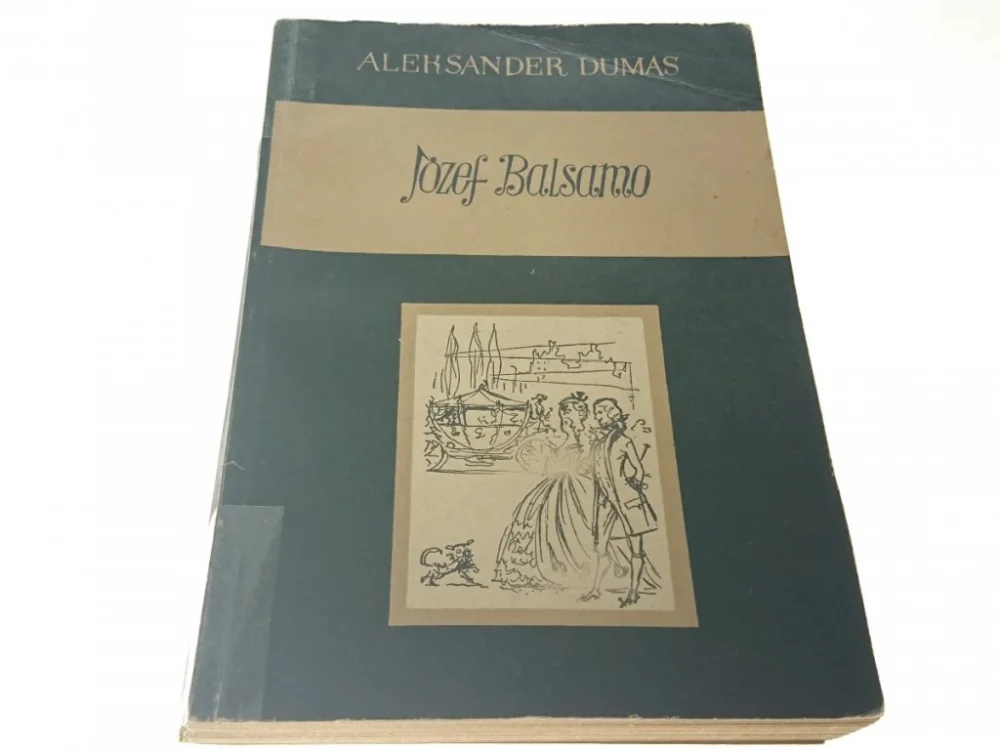 JÓZEF BALSAMO TOM II - Aleksander Dumas 1957 Tani