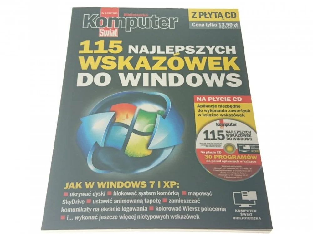 Obniżka ceny KOMPUTER ŚWIAT 6-2011 115 NAJLEPSZYCH WSKAZÓWEK