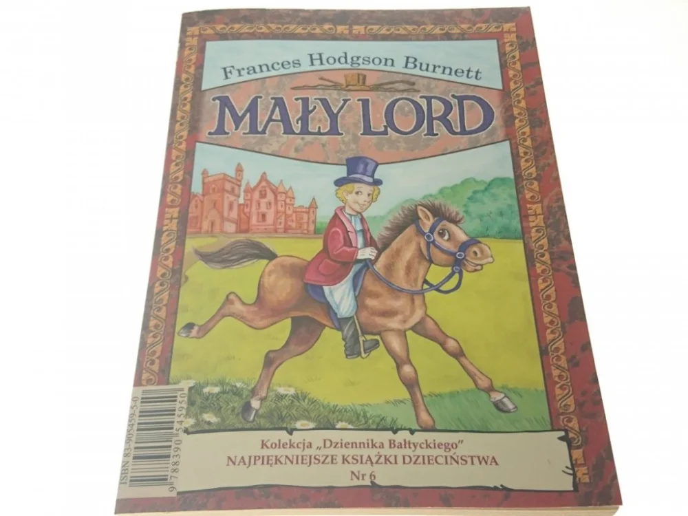 MAŁY LORD - Frances Hodgson Burnett Cena promocyjna