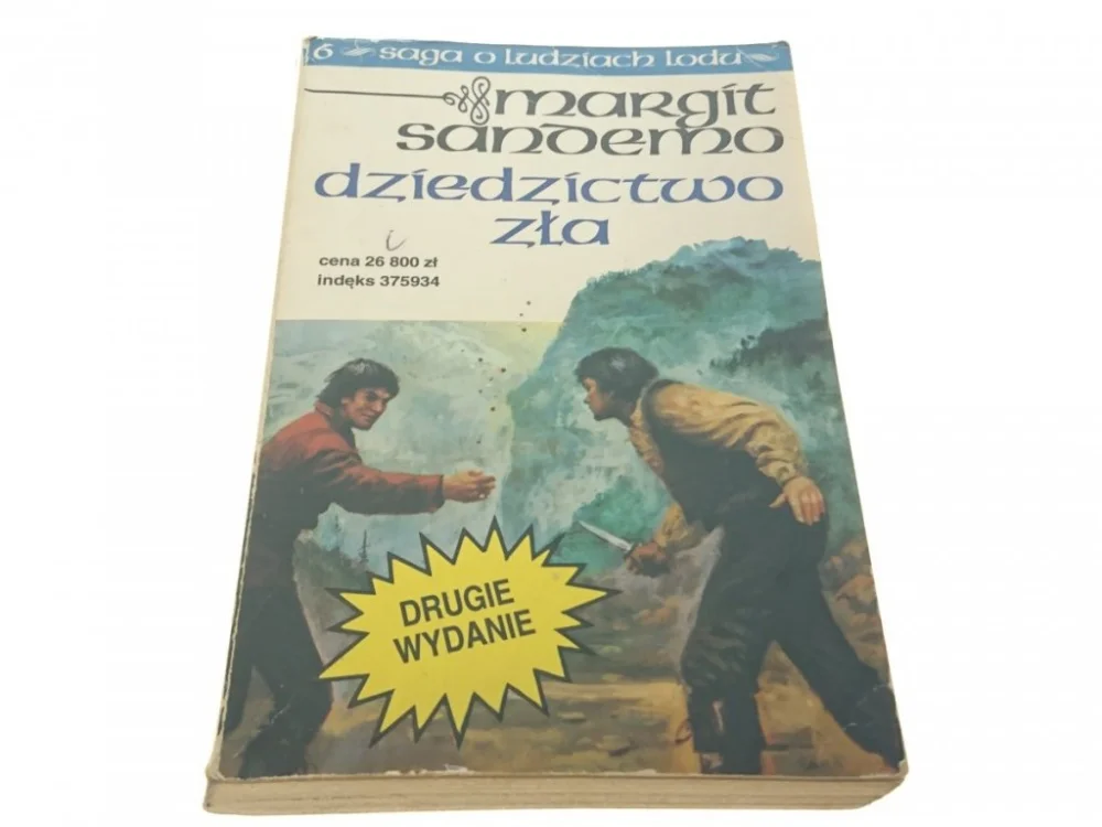 Tani SAGA O LUDZIACH LODU TOM 6 DZIEDZICTWO ZŁA 1993