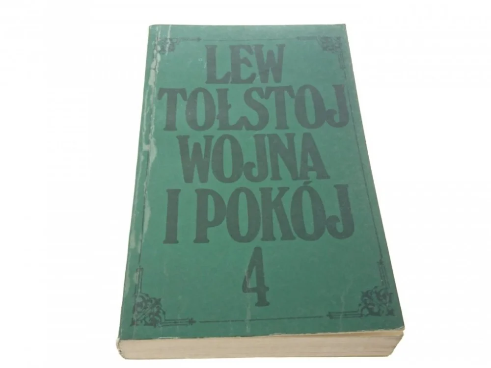 Ograniczona ilość WOJNA I POKÓJ TOM 4 - Lew Tołstoj 1979
