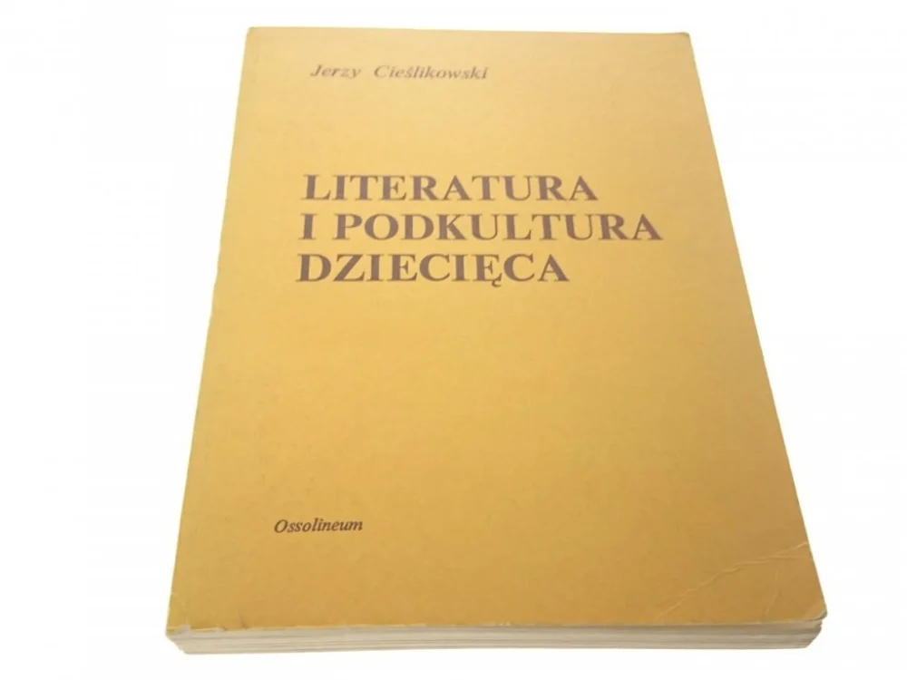 Okazja LITERATURA I PODKULTURA DZIECIĘCA - Cieślikowski