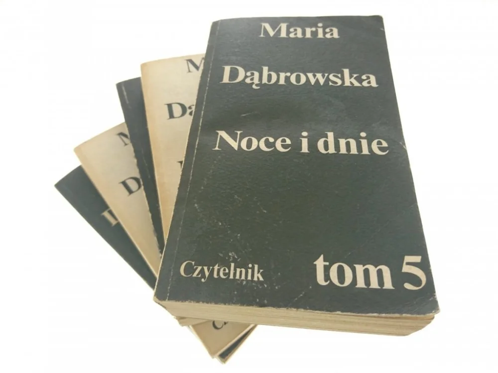 Ostatnia szansa NOCE I DNIE TOMY OD 1 DO 5 - Maria Dąbrowska 1982