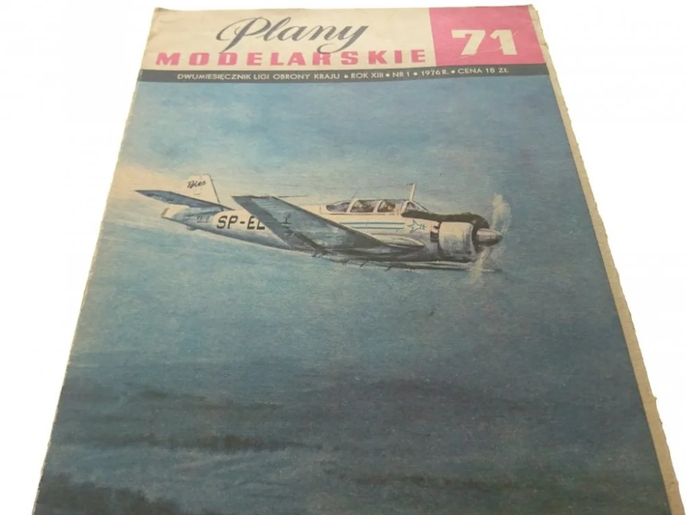 PLANY MODELARSKIE 71 ROK XIII NR 1 1976 TS-8 BIES Sprawdź teraz