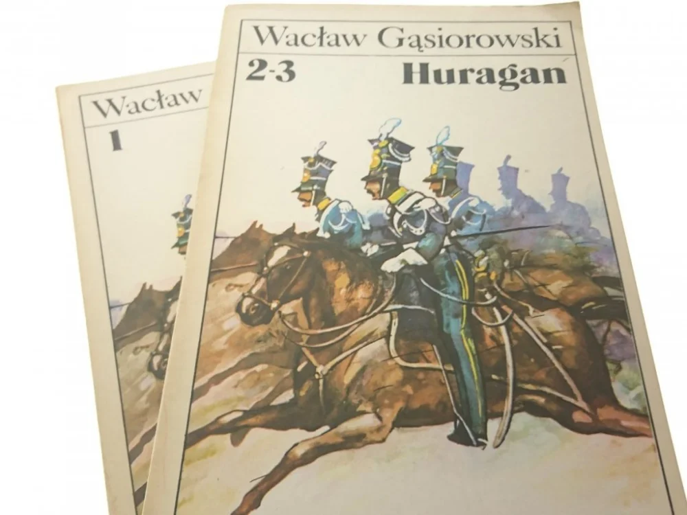 Kup teraz HURAGAN TOMY OD 1 DO 3 - Wacław Gąsiorowski 1985