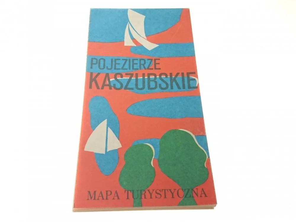 POJEZIERZE KASZUBSKIE. MAPA TURYSTYCZNA 1981 Szybka dostawa