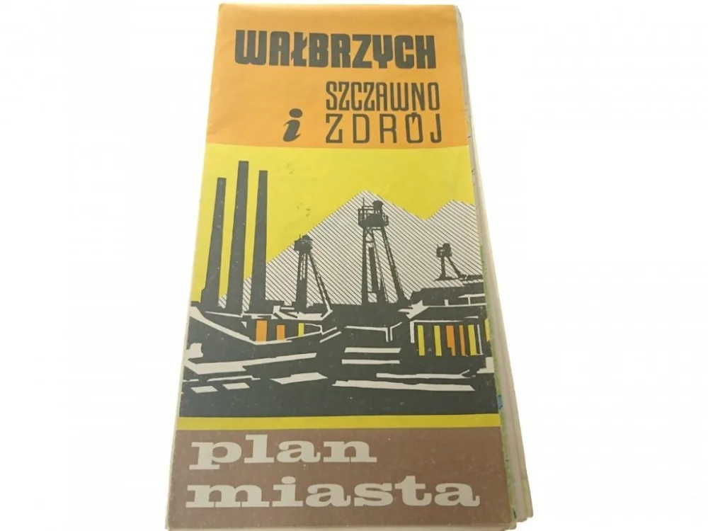 Sprawdź teraz WAŁBRZYCH I SZCZAWNO ZDRÓJ. PLAN MIASTA 1984