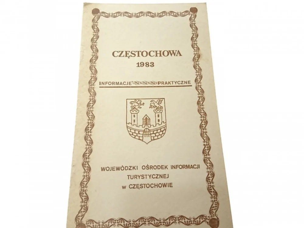 Ostatnia szansa CZĘSTOCHOWA 1983 INFORMACJE PRAKTYCZNE
