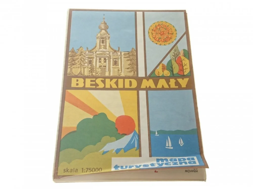 Obniżka ceny BESKID MAŁY. MAPA TURYSTYCZNA 1980