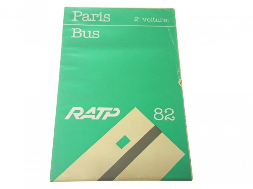 Hit sprzedaży PARIS BUS 2 VOITURE. RATP 82