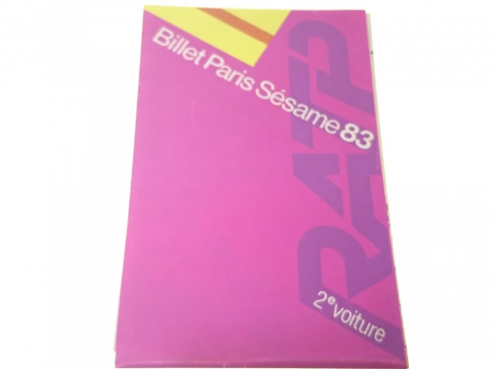 Niska cena BILLET PARIS SESAME 83