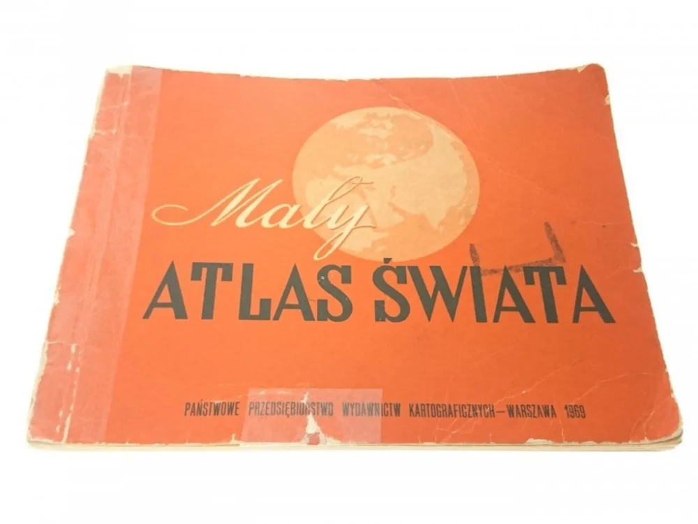 MAŁY ATLAS ŚWIATA 1969 Tani