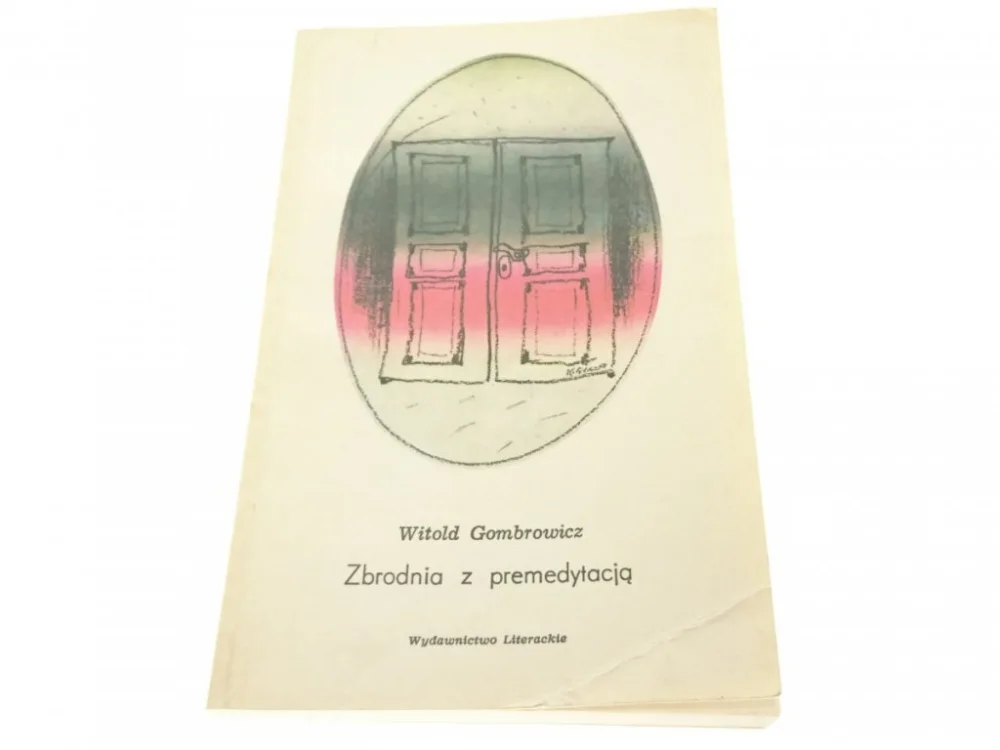 Wyjątkowa oferta ZBRODNIA Z PREMEDYTACJĄ - Witold Gombrowicz 1989