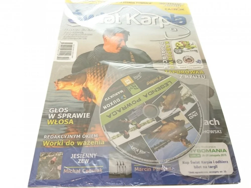ŚWIAT KARPIA 4-2015 Z PŁYTĄ DVD Ostatnia szansa