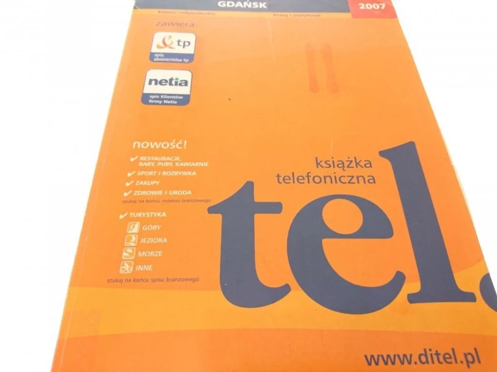 KSIAŻKA TELEFONICZNA. GDAŃSK 2007 Zniżka