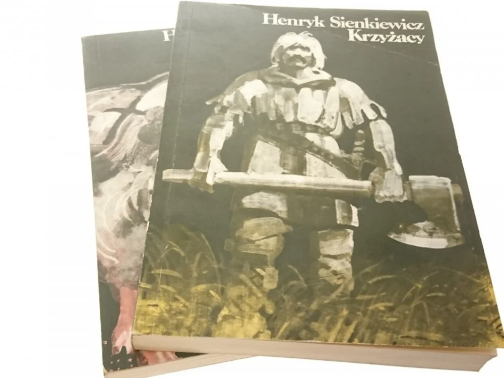 KRZYŻACY TOM I i II - Henryk Sienkiewicz 1989 Darmowy zwrot