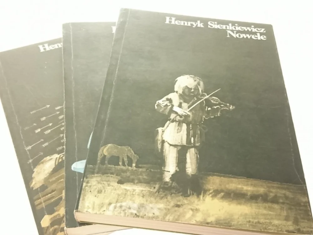NOWELE TOMY OD 1 DO 3 - Henryk Sienkiewicz 1989 Kup teraz