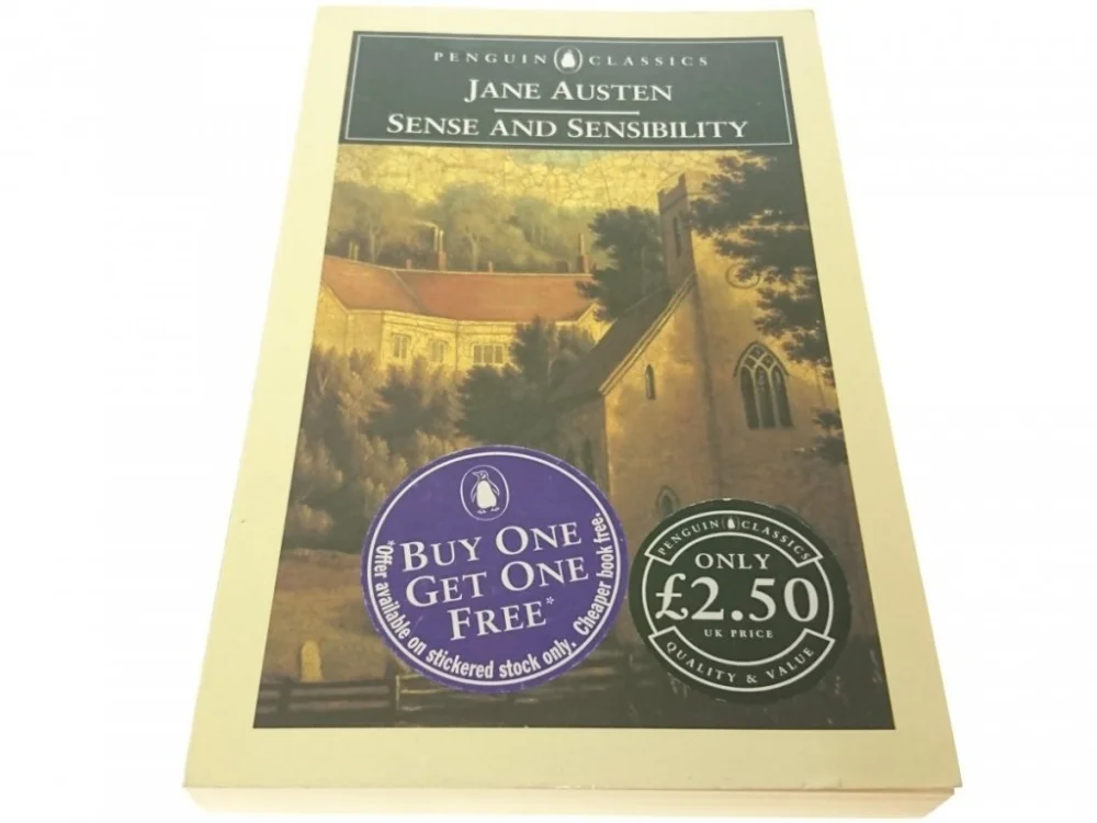 SENSE AND SENSIBILITY - Jane Austen 1995 Szybka dostawa