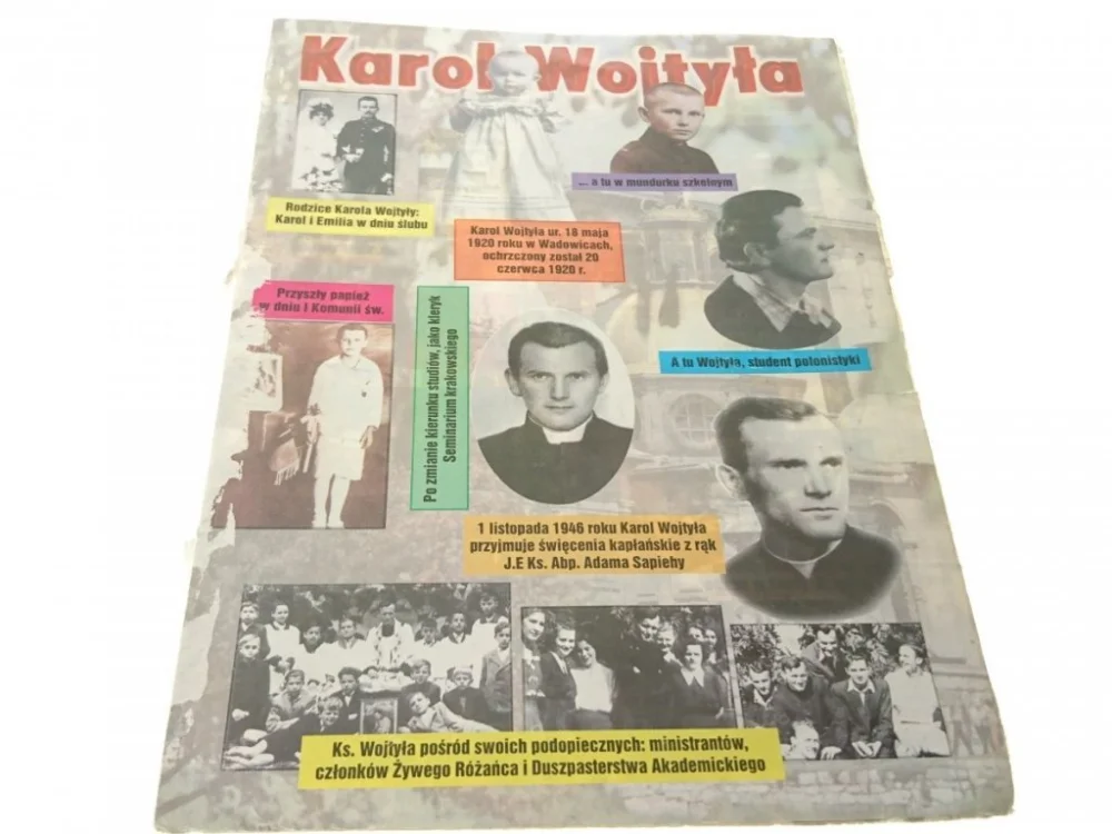 KAROL WOJTYŁA. BROSZURA Zamów dziś