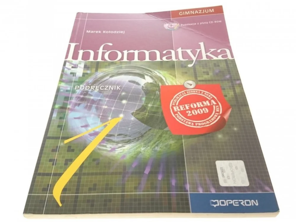 Oferta czasowa INFORMATYKA. PODRĘCZNIK - Marek Kołodziej 2009