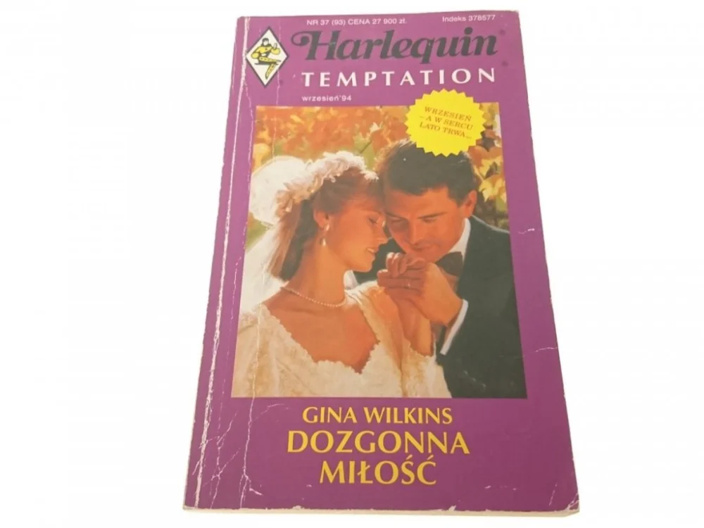 DOZGONNA MIŁOŚĆ - Gina Wilkins 1994 Bestseller