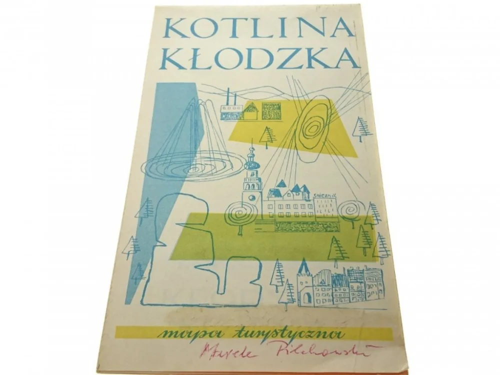 Ekspresowa dostawa KOTLINA KŁODZKA. MAPA TURYSTYCZNA 1969