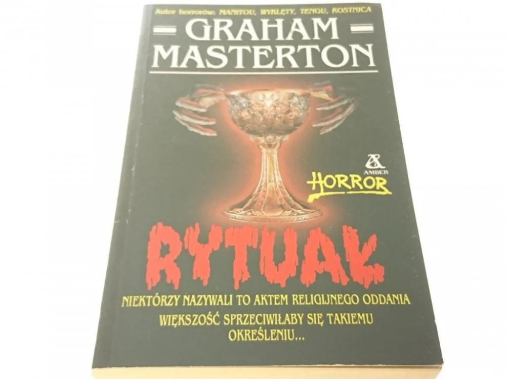 Łatwy zwrot RYTUAŁ - Graham Masterton 1992