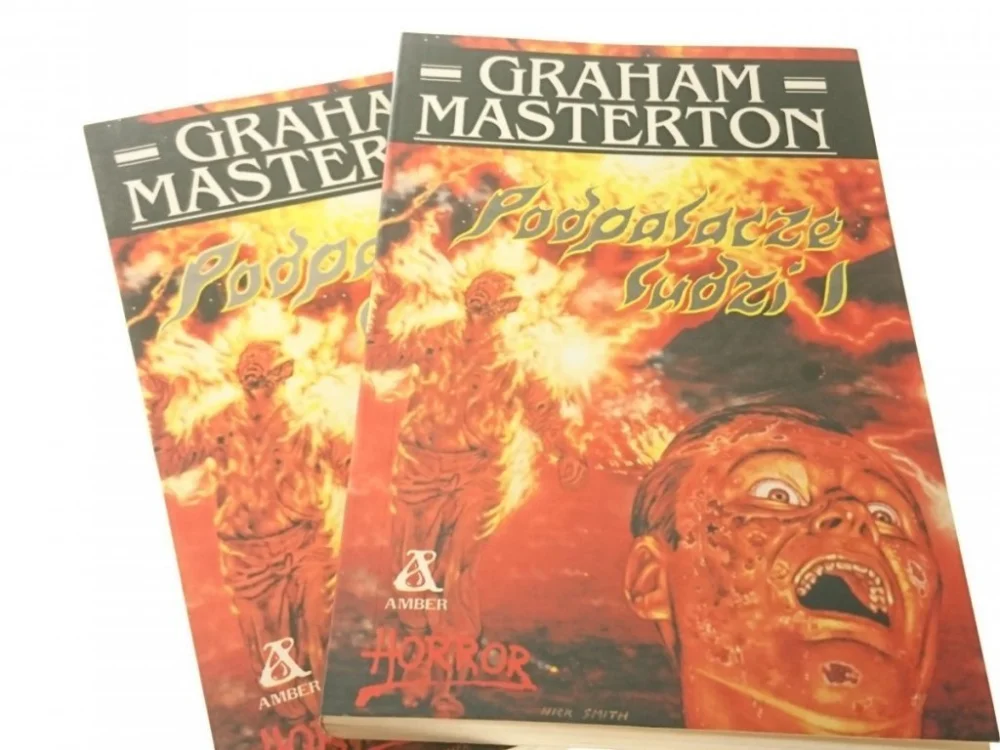 PODPALACZE LUDZI TOM I i II Graham Masterton 1993 Tylko dziś
