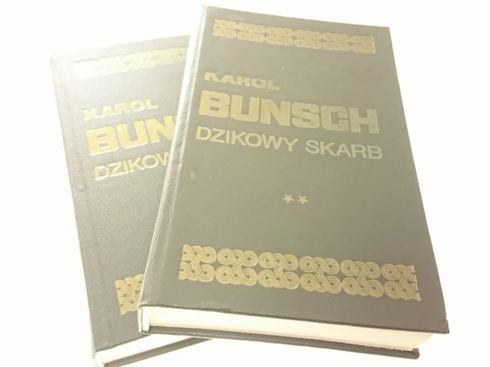 Oferta limitowana DZIKOWY SKARB TOM I i II - Karol Bunsch 1977