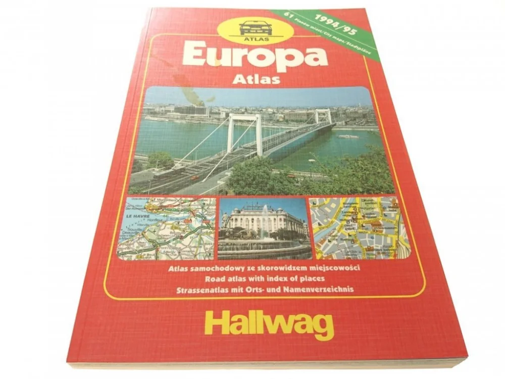 EUROPA ATLAS 1994/95 Szybka dostawa