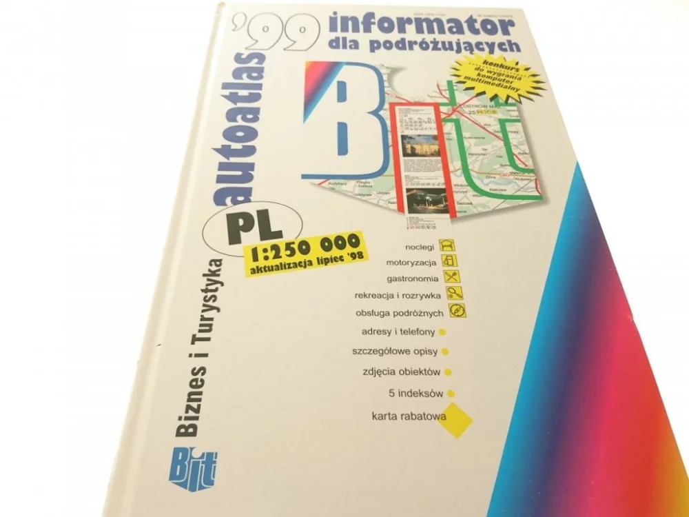 AUTOATLAS '99 INFORMATOR DLA PODRÓŻUJĄCYCH Premium