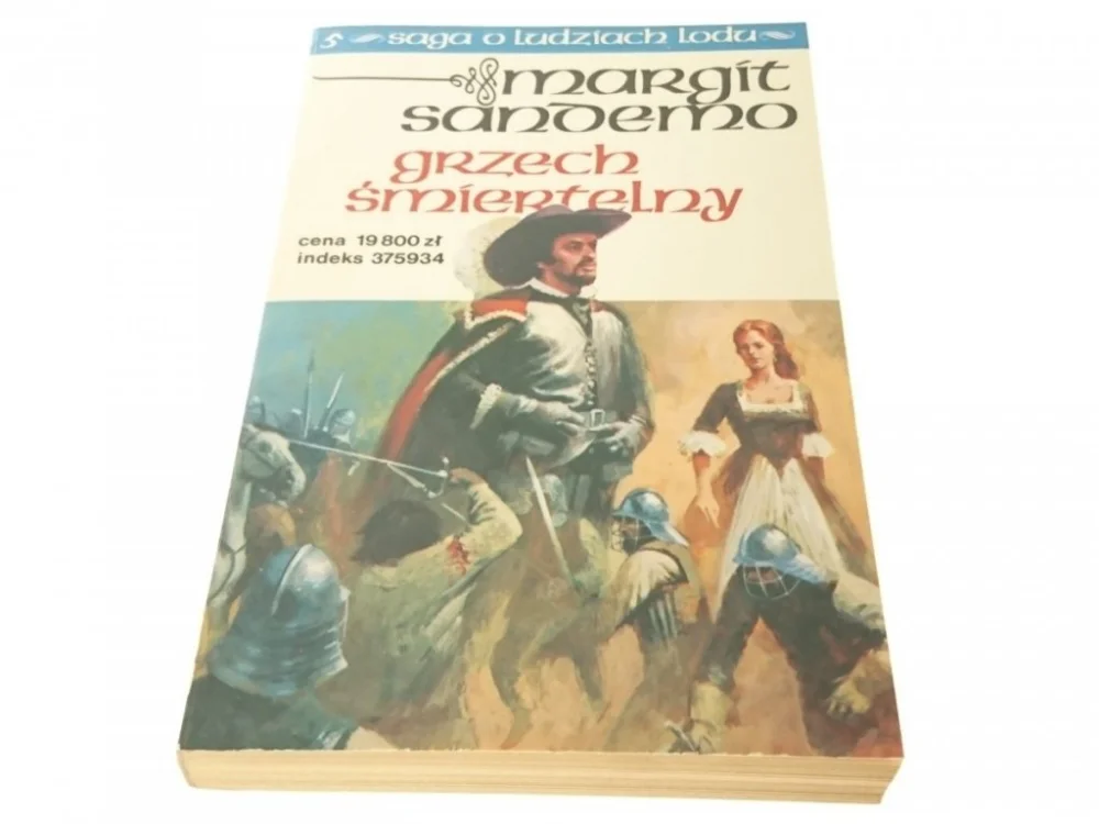SAGA O LUDZIACH LODU TOM 5 GRZECH ŚMIERTELNY Tani