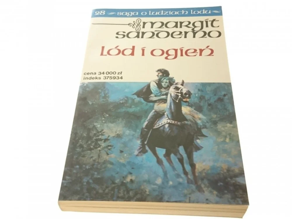 SAGA O LUDZIACH LODU TOM 28 LÓD I OGIEŃ Nowy
