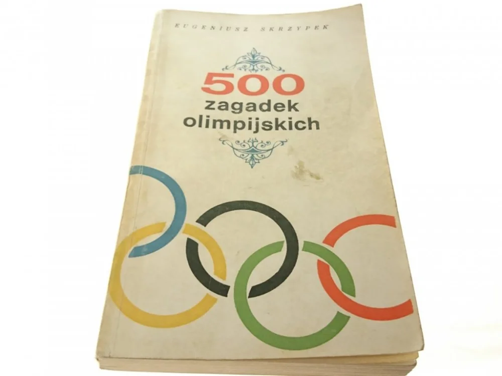 500 ZAGADEK OLIMPIJSKICH - Eugeniusz Skrzypek 1968 Tani