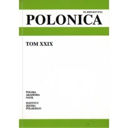 Nowość POLONICA TOM XXIX