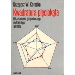 KWADRATURA PIĘCIOKĄTA. OD ZAŁAMANIA GOSPODARCZEGO DO TRWAŁEGO WZROSTU Łatwy zwrot