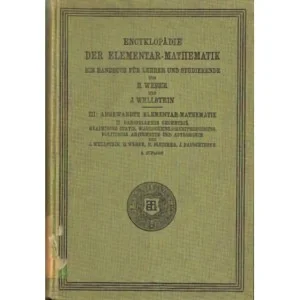 Bezpieczne zakupy ENCYKLOPÄDIE DER ELEMENTAR-MATHEMATIK. EIN HANDBUCH